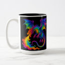 Search for rainbow dragon mugs Fantasy
