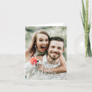 Search for our first married christmas cards Modern