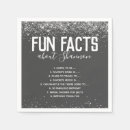 Search for silver glitter napkins Typography