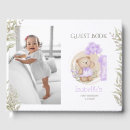 Search for 1st birthday guest books Baby girl
