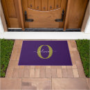 Search for purple doormats Girly