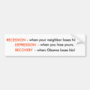 Search for losing bumper stickers President