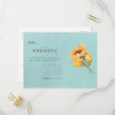 Search for yellow and turquoise wedding invitations Simple