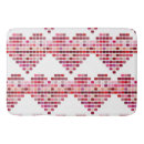 Search for heart shaped bath mats For her