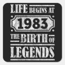 Search for 1983 stickers Birthday