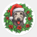 Search for wolfhound stickers Xmas