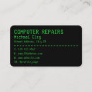 Search for screen business cards Computer