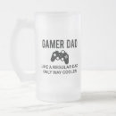Search for gamer beer glasses Dad