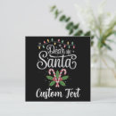 Search for texting christmas cards Santa