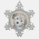 Search for havanese dog christmas tree decorations Puppy