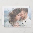 Search for unique engagement party invitations She said yes