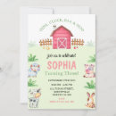 Search for chicken birthday invitations Tractor
