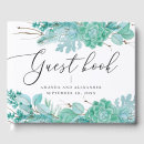 Search for mint wedding guest books Elegant