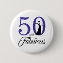 Search for 50 badges Elegant birthday party