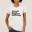 Search for classical composer tshirts Beethoven