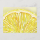 Search for lemon slice postcards Yellow