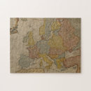 Search for historical european maps puzzles History