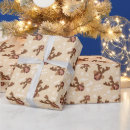 Search for deer antler wrapping paper Snowflakes