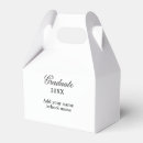 Search for graduation favour boxes Simple minimal graduate
