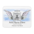 Search for photo insert magnets Memorial