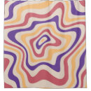 Search for psychedelic shower curtains Wavy