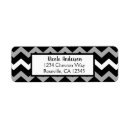 Search for modern chevron return address labels Party