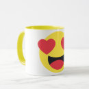 Search for eye heart mugs Heart eyes emoji