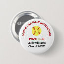 Search for softball badges Red