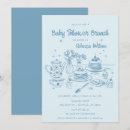 Search for brunch baby boy shower invitations Blue