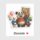 Search for kawaii bear panda stickers Cute