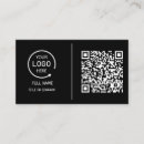 Search for calling business cards Qr code