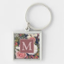 Search for rose flower key rings Pink