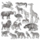 Search for vintage african stickers Animals