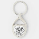 Search for angel with flowers key rings Cute