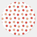 Search for background pattern stickers Red