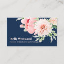 Search for dahlia flower business cards Makeup artist