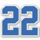 Search for jersey numbers stickers Sporty