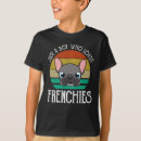 Search for frenchie kids tshirts Dogs