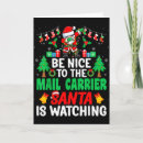Search for mail carrier seasonal cards Worker