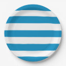 Search for blue and white striped plates Bold