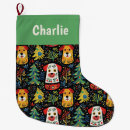 Search for dog christmas stockings Festive