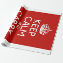 Search for keep calm wrapping paper Carry on