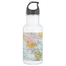 Search for world map water bottles Maps