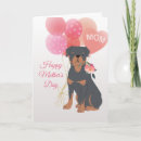Search for rottweiler mommy postcards Cute