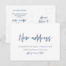 Search for moving notification postcards Change of address