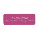 Search for lilac return address labels Simple