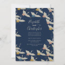 Search for crane wedding invitations Japanese
