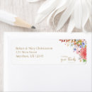 Search for give thanks return address labels Watercolor