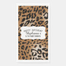 Search for leopard print napkins Jungle