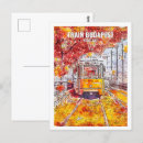 Search for vintage train postcards Watercolor